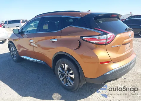 2015 Nissan Murano Sv from USA, damaged, VIN 5N1AZ2MG6FN227729